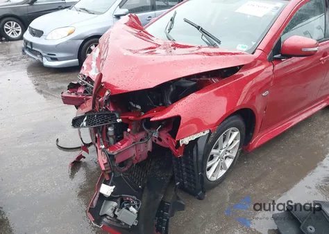 2016 Mitsubishi Lancer Es из США, поврежденный, VIN JA32V2FW9GU002736